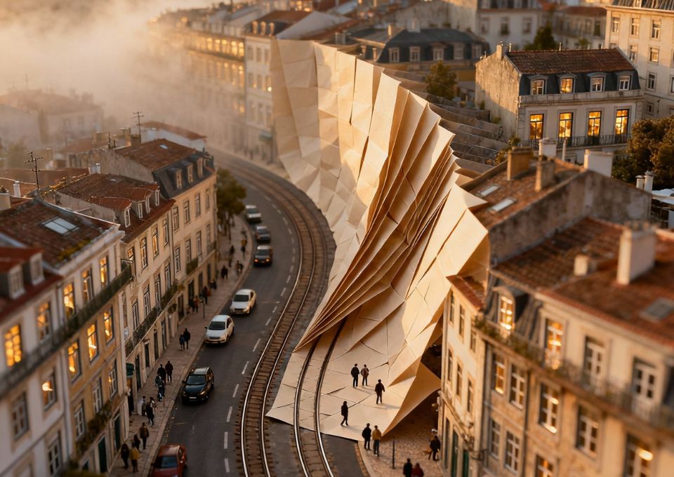 Abstraktes Visual für Vertrauen und Struktur