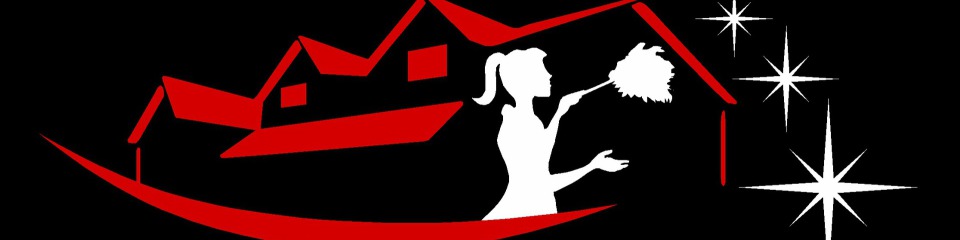 Firmenlogo der Gebäudereinigung Udvardi in Rot und Grau