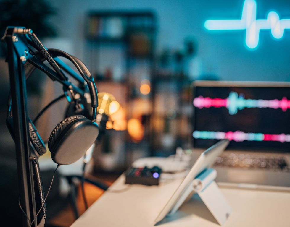 Unsere Expertise im Podcast Bereich Unsere Expertise im Podcast Bereich